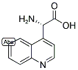 (S)-AMINO-QUINOLIN-4-YL-ACETIC ACID Struktur