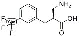 (S)-2-AMINOMETHYL-3-(3-TRIFLUOROMETHYL-PHENYL)-PROPIONIC ACID Struktur