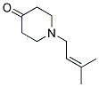 1-(3-METHYL-2-BUTENYL)-4-PIPERIDINONE Struktur