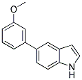 5-(3-METHOXYPHENYL)-1H-INDOLE Struktur