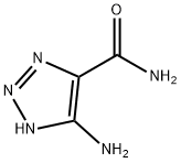 5-AMINO-1-METHYL-1H-1,2,3-TRIAZOLE-4-CARBOXAMIDE Struktur