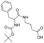 4-(2-TERT-BUTOXYCARBONYLAMINO-3-PHENYL-PROPIONYLAMINO)-BUTYRIC ACID Struktur