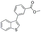 METHYL 3-(1-BENZOTHIEN-3-YL)BENZOATE Struktur