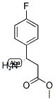 (S)-METHYL 3-AMINO-3-(4-FLUOROPHENYL)PROPANOATE Struktur