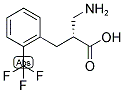 (R)-2-AMINOMETHYL-3-(2-TRIFLUOROMETHYL-PHENYL)-PROPIONIC ACID Struktur