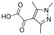 OXO(1,3,5-TRIMETHYL-1H-PYRAZOL-4-YL)ACETIC ACID Struktur