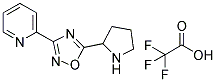 2-(3-PYRIDIN-2-YL-[1,2,4]OXADIAZOL-5-YL)-PYRROLIDINIE TRIFLUORO-ACETATE Struktur