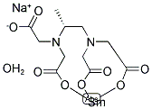 SODIUM [(R)-1,2-DIAMINOPROPANE-N,N,N',N'-TETRAACETATO]SAMARATE(III) HYDRATE Struktur