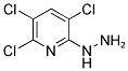 (3,5,6-TRICHLORO-PYRIDIN-2-YL)-HYDRAZINE Struktur