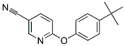 6-[4-(TERT-BUTYL)PHENOXY]NICOTINONITRILE Struktur