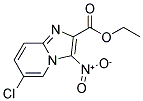 ETHYL 6-CHLORO-3-NITROIMIDAZO[1,2-A]PYRIDINE-2-CARBOXYLATE Struktur