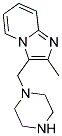 2-METHYL-3-(PIPERAZIN-1-YLMETHYL)IMIDAZO[1,2-A]PYRIDINE Struktur