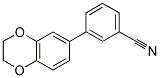 3-(2,3-DIHYDRO-1,4-BENZODIOXIN-6-YL)BENZONITRILE Struktur