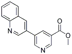 METHYL 5-(3-QUINOLINYL)NICOTINATE Struktur