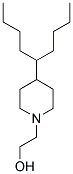 2-[4-(1-BUTYL-PENTYL)-PIPERIDIN-1-YL]-ETHANOL Struktur