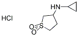 CYCLOPROPYL-(1,1-DIOXO-TETRAHYDROTHIOPHEN-3-YL)-AMINE HYDROCHLORIDE Struktur