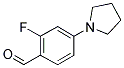 2-FLUORO-4-PYRROLIDIN-1-YL-BENZALDEHYDE Struktur