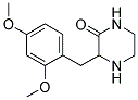 3-(2,4-DIMETHOXY-BENZYL)-PIPERAZIN-2-ONE Struktur