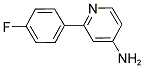 2-(4-FLUORO-PHENYL)-PYRIDIN-4-YLAMINE Struktur