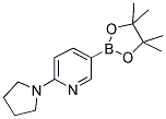 2-(PYRROLDIN-1-YL)PYRIDINE-5-BORONIC ACID PINACOL ESTER Struktur