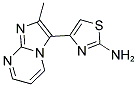 4-(2-METHYL-IMIDAZO[1,2-A]PYRIMIDIN-3-YL)-THIAZOL-2-YLAMINE Struktur