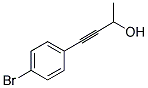 4-(4-BROMOPHENYL)-3-BUTYN-2-OL Struktur