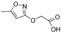 (5-METHYL-ISOXAZOL-3-YLOXY)-ACETIC ACID Struktur