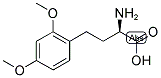 (R)-2-AMINO-4-(2,4-DIMETHOXY-PHENYL)-BUTYRIC ACID Struktur