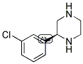 (S)-2-(3-CHLORO-PHENYL)-PIPERAZINE Struktur