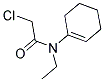 2-CHLORO-N-CYCLOHEX-1-EN-1-YL-N-ETHYLACETAMIDE Struktur