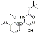 (R)-TERT-BUTOXYCARBONYLAMINO-(2,3-DIMETHOXY-PHENYL)-ACETIC ACID Struktur