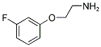 2-(3-FLUORO-PHENOXY)-ETHYLAMINE Struktur