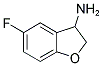 5-FLUORO-2,3-DIHYDRO-BENZOFURAN-3-YLAMINE Struktur