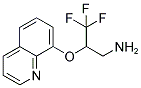 3,3,3-TRIFLUORO-2-(QUINOLIN-8-YLOXY)-PROPYLAMINE Struktur