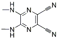 5,6-BIS(METHYLAMINO)-2,3-PYRAZINEDICARBONITRILE Struktur