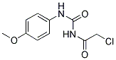 2-CHLORO-N-[[(4-METHOXYPHENYL)AMINO]CARBONYL]ACETAMIDE Struktur