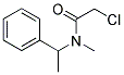 2-CHLORO-N-METHYL-N-(1-PHENYLETHYL)ACETAMIDE Struktur