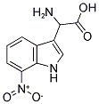 AMINO-(7-NITRO-1H-INDOLE-3-YL)-ACETIC ACID Struktur