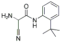 2-AMINO-2-CYANO-N-(2-TERT-BUTYL-PHENYL)-ACETAMIDE Struktur