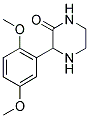 3-(2,5-DIMETHOXY-PHENYL)-PIPERAZIN-2-ONE Struktur