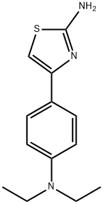 4-(4-DIETHYLAMINO-PHENYL)-THIAZOL-2-YLAMINE Struktur