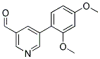 5-(2,4-DIMETHOXYPHENYL)NICOTINALDEHYDE