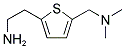 N-([5-(2-AMINOETHYL)-2-THIENYL]METHYL)-N,N-DIMETHYLAMINE Struktur