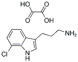 3-(7-CHLORO-1H-INDOL-3-YL)PROPYLAMINE OXALATE Struktur