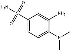 3-AMINO-4-(DIMETHYLAMINO)BENZENESULFONAMIDE Struktur