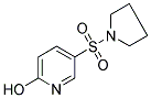 5-(PYRROLIDIN-1-YLSULFONYL)PYRIDIN-2-OL Struktur