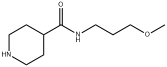 PIPERIDINE-4-CARBOXYLIC ACID (3-METHOXY-PROPYL)-AMIDE Struktur