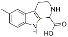 6-METHYL-2,3,4,9-TETRAHYDRO-1H-BETA-CARBOLINE-1-CARBOXYLIC ACID Struktur