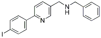 N-BENZYL-1-[6-(4-IODOPHENYL)PYRIDIN-3-YL]METHANAMINE Struktur