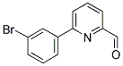 6-(3-BROMOPHENYL)PYRIDINE-2-CARBALDEHYDE Struktur